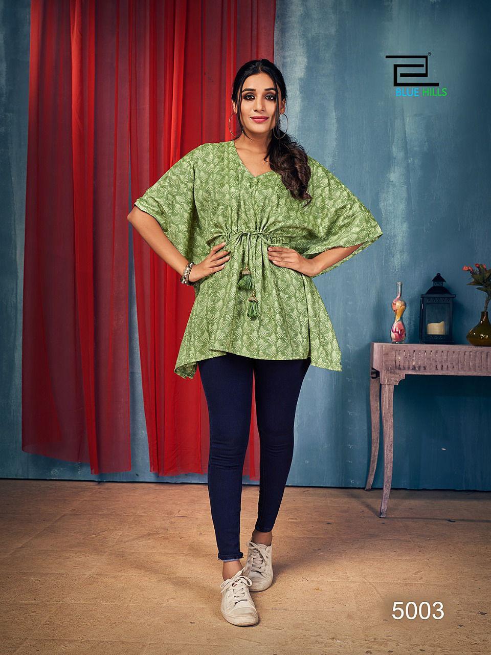 Blue Hills Kaftan 5 Fancy Wear Wholesale Kaftan Collection